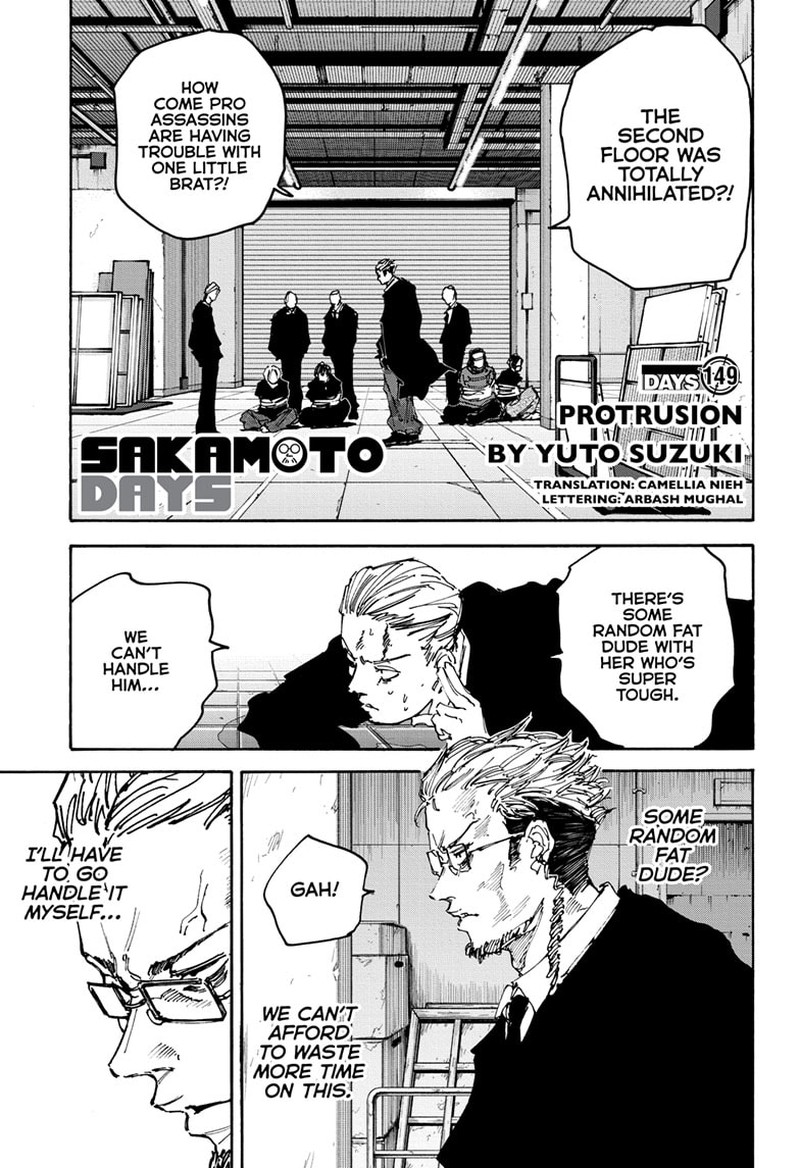 Sakamoto Days Chapter 149